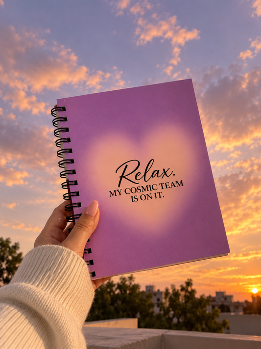 My Cosmic Team Is On It | A5 Aesthetic Diary