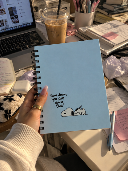 Slow Down| A5 Aesthetic Diary