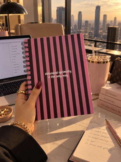Delusional Optimisity | A5 Aesthetic Diary