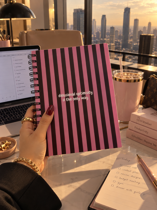 Delusional Optimisity | A5 Aesthetic Diary